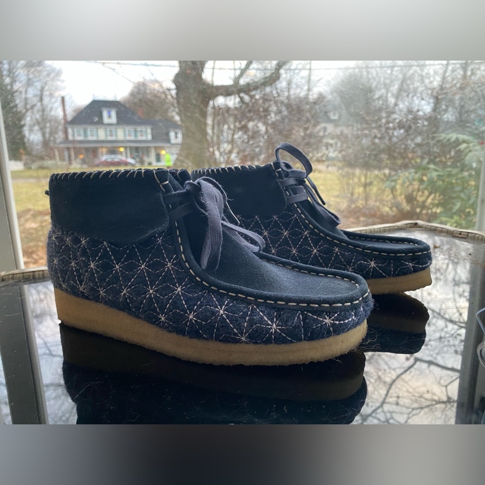 Clarks Wallabee Sashiko Boot Size 6.5